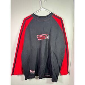Vintage Dale Earnhardt Jr #8 Bud Racing Long Sleeve Size Medium